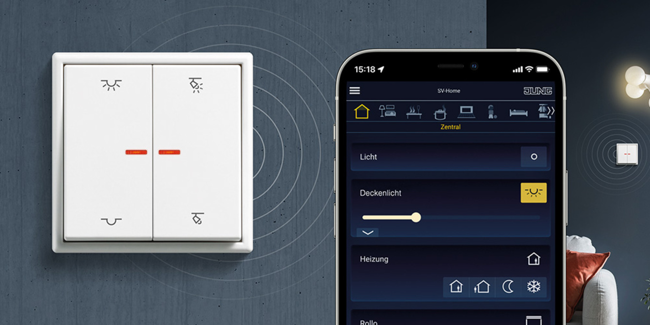 KNX RF Taster bei Elektrotechnik Adler in Herborn